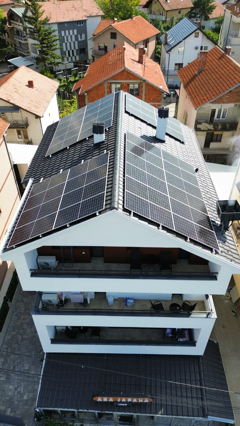 Solarna elektrana na krovu restorana Dva jarana u Kruševcu