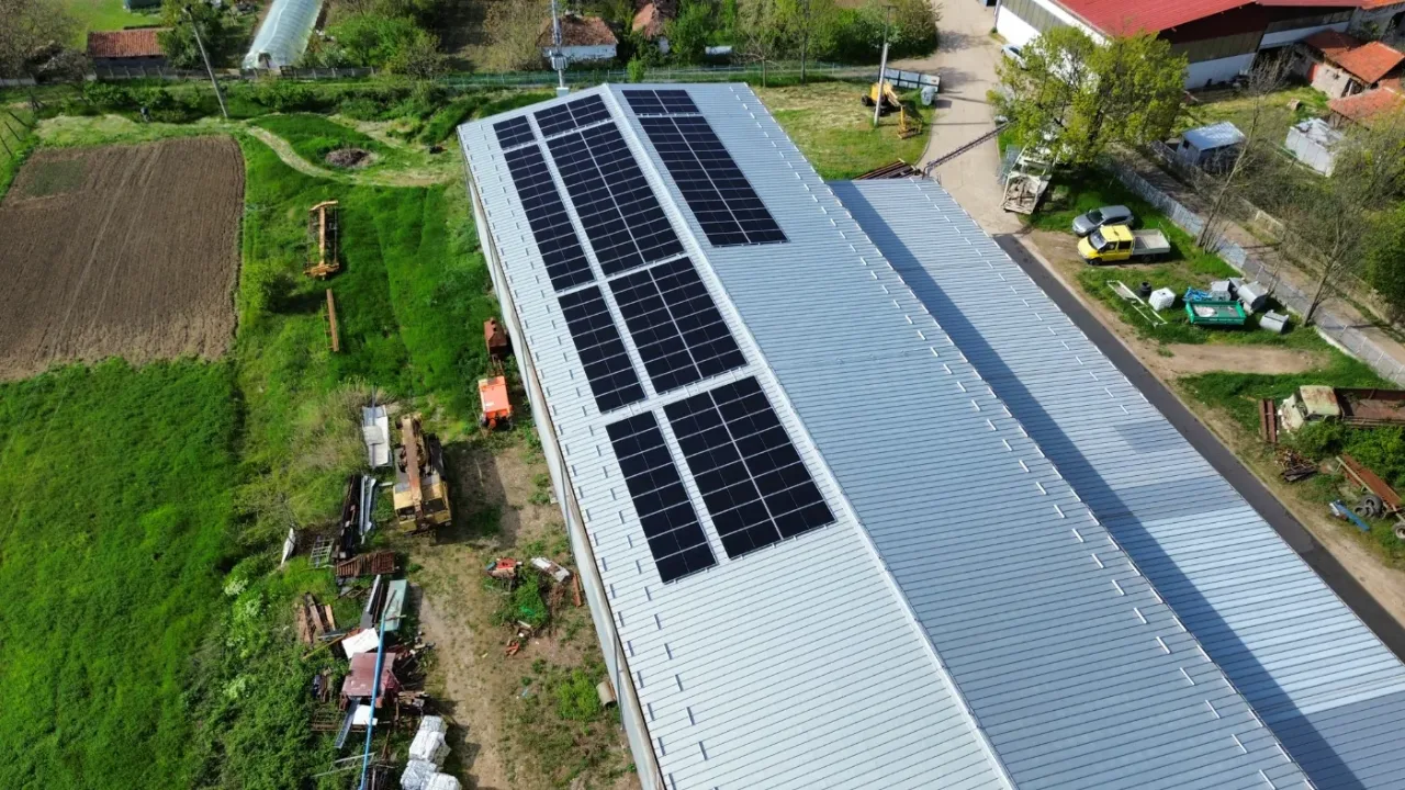 Solarna elektrana od 30 kW na krovu objekta Gerber u Kruševcu